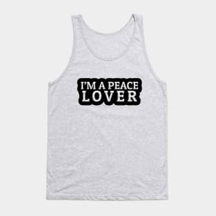 LOVE FOR THE WHOLE WORLD | SPREAD PEACE STICKER Tank Top